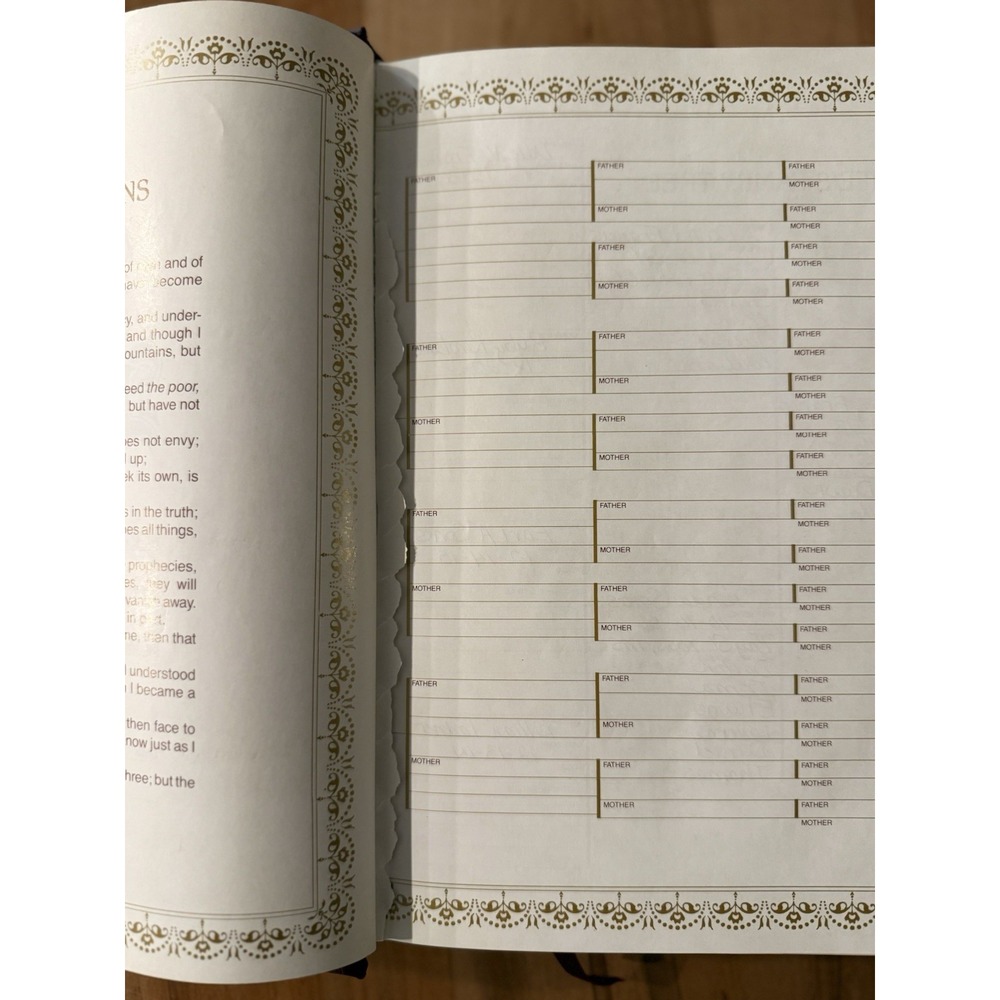 Holy Bible Family Edition New King James Version Red Letter Nelson 255BGCE - Picture 5 of 11